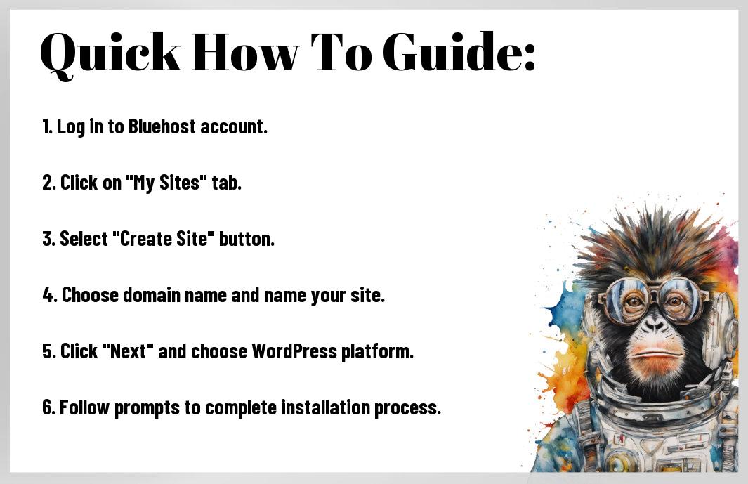 , How To Install WordPress On Bluehost In 5 Easy Steps