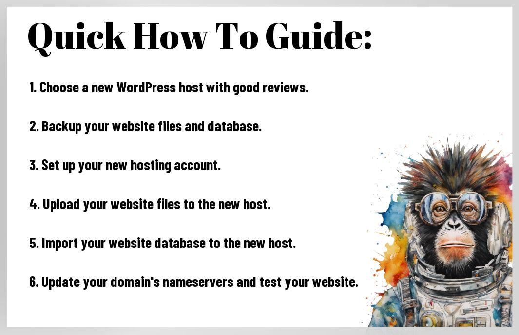 , How To Migrate Your Website To A New WordPress Hosting Provider – Easy Steps