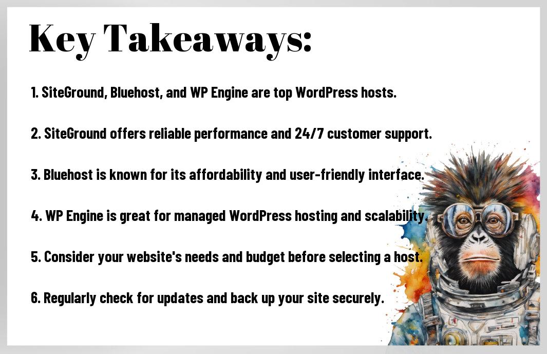 , The Top 3 WordPress Hosting Providers For 2024