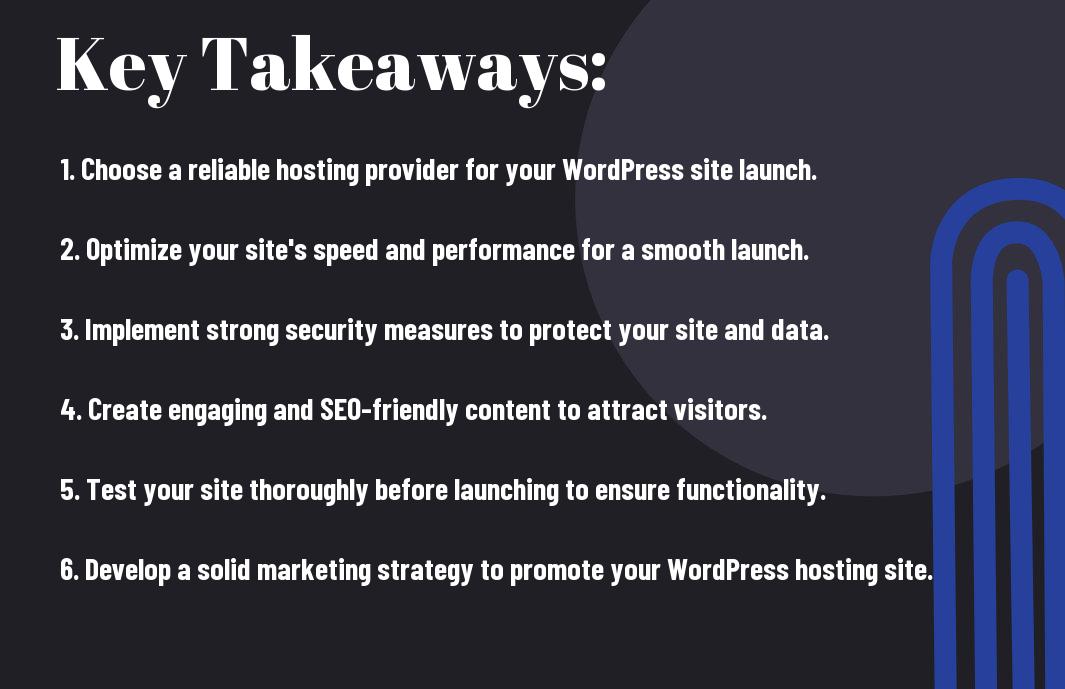 , The Complete Checklist For Launching Your WordPress Hosting Site Successfully