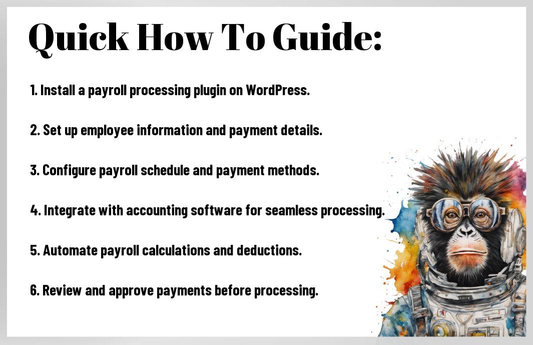 , How To Automate Payroll Processing On Your WordPress Hosting Platform In 4 Steps